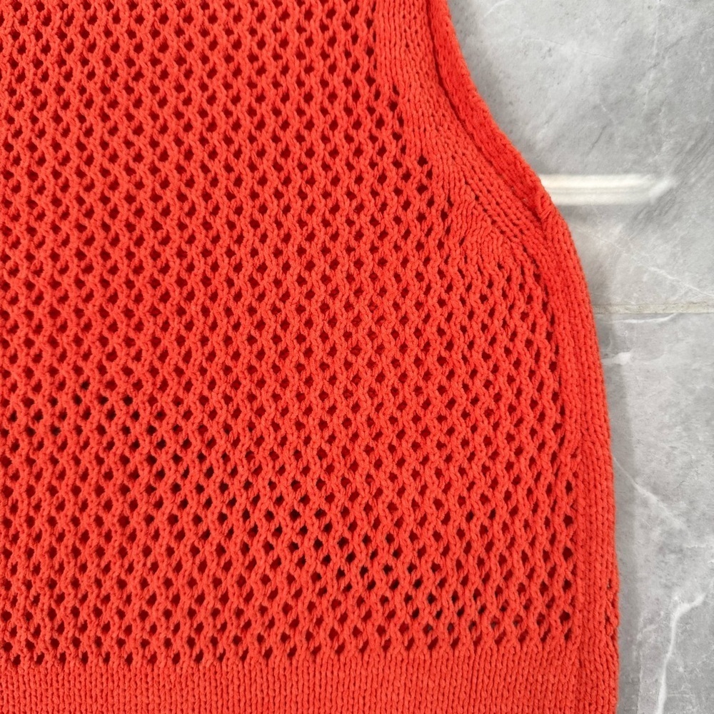 Women’s Zara Chenille Sweater Knit Mini Sleeveless Dress Size Small - Picture 12 of 16